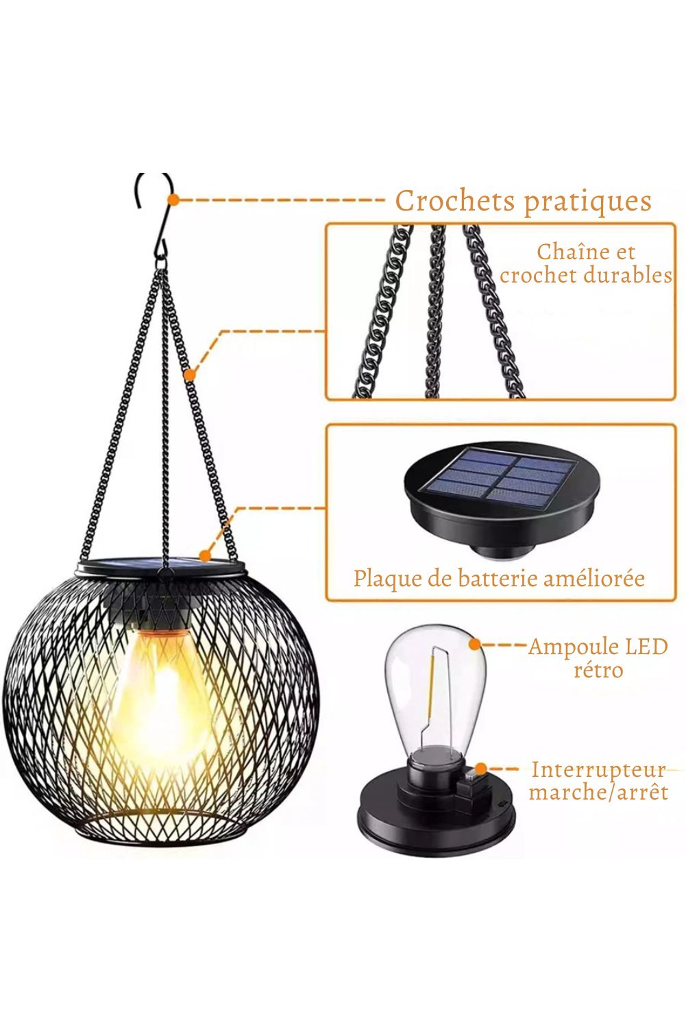 LANTERNE SOLAIRE | D'EXTERIEUR Ma boutique