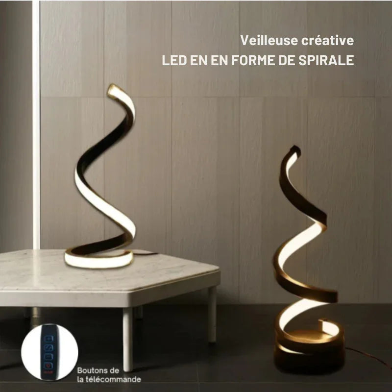 LAMPE | LED SPIRAL Ma boutique