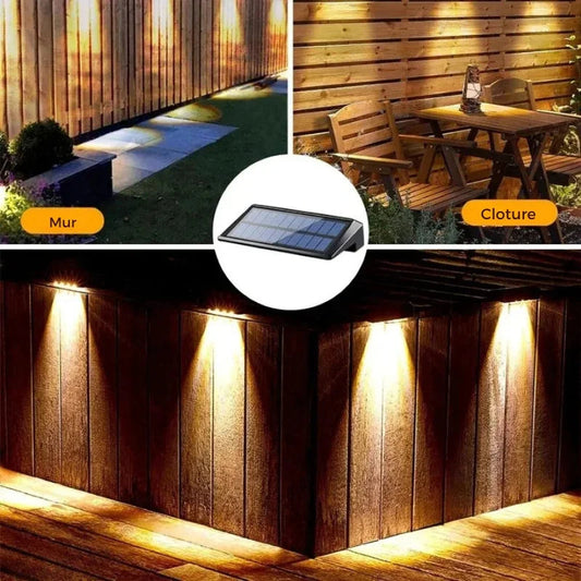 APLLIQUE MURALE LED  | SOLAIRE LOT x2 Ma boutique