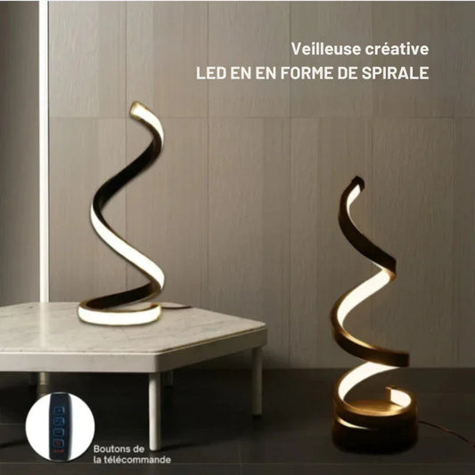 LAMPE | LED SPIRAL Ma boutique